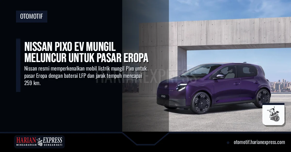 Nissan Pixo EV Mungil Meluncur untuk Pasar Eropa